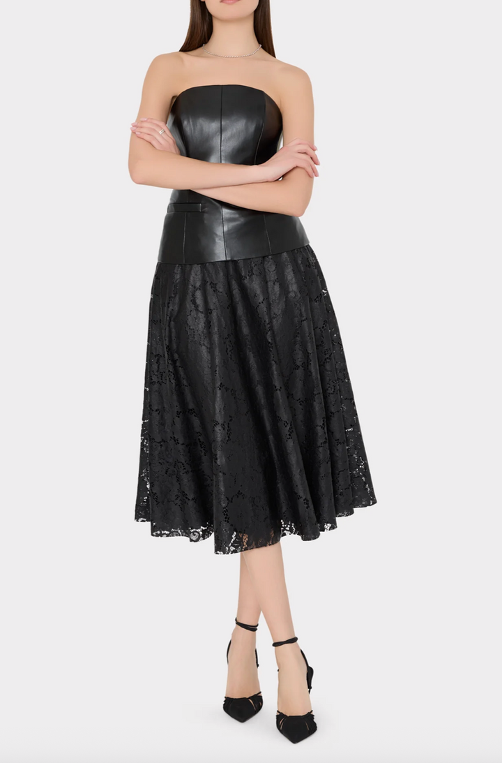 Otha Textured Lace Skirt