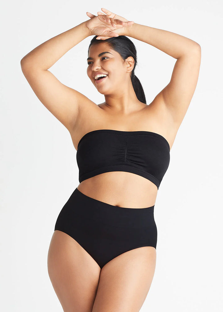 Bandeau Seamless Bra Black