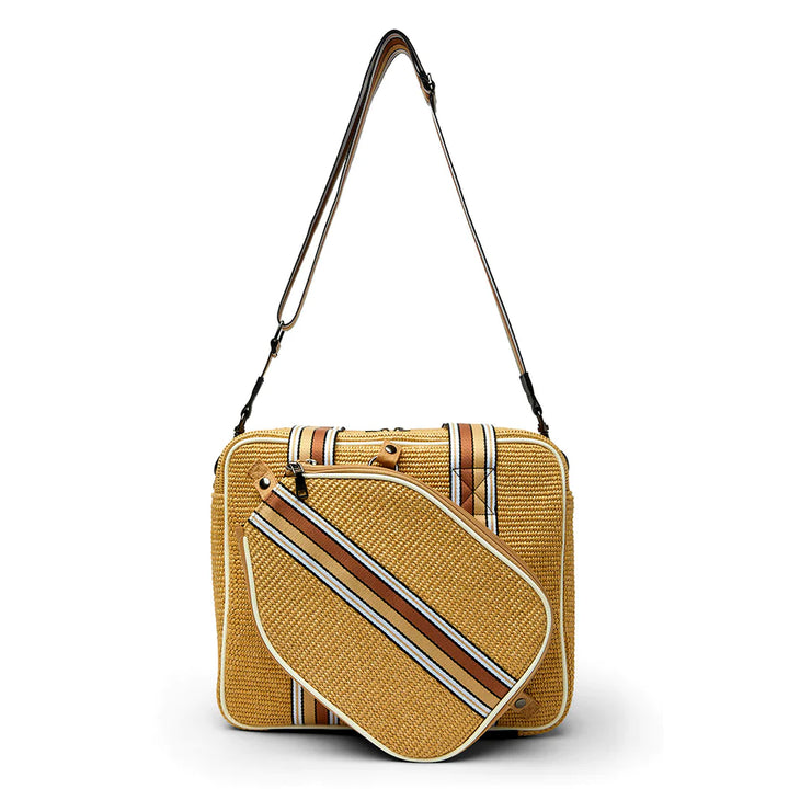 Sporty Spice Pickle Bag Dune Raffia