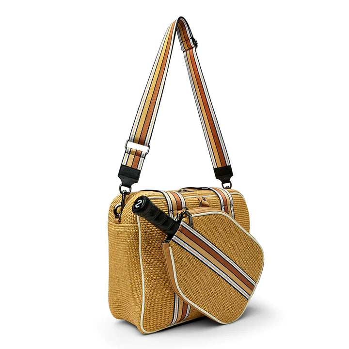 Sporty Spice Pickle Bag Dune Raffia
