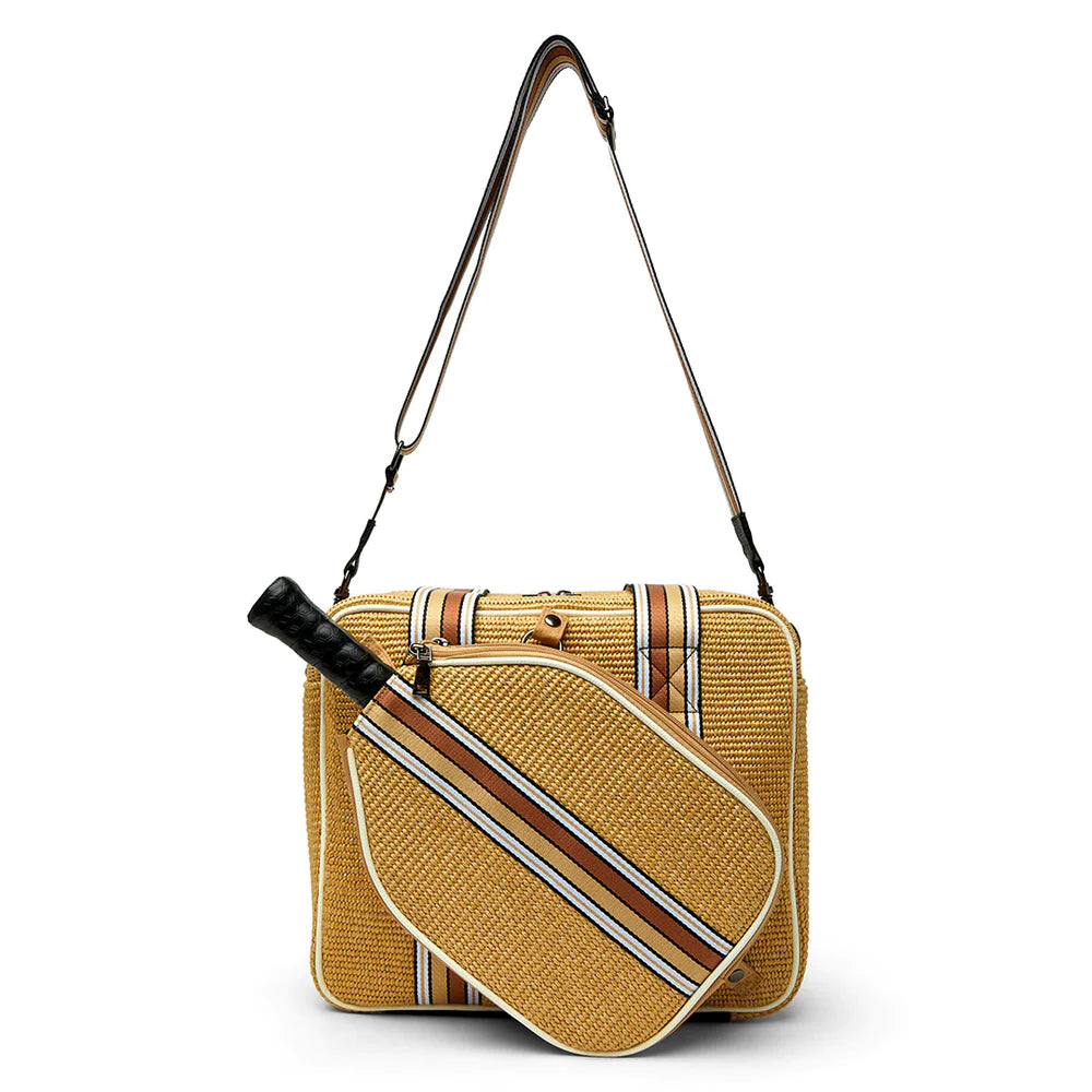 Sporty Spice Pickle Bag Dune Raffia