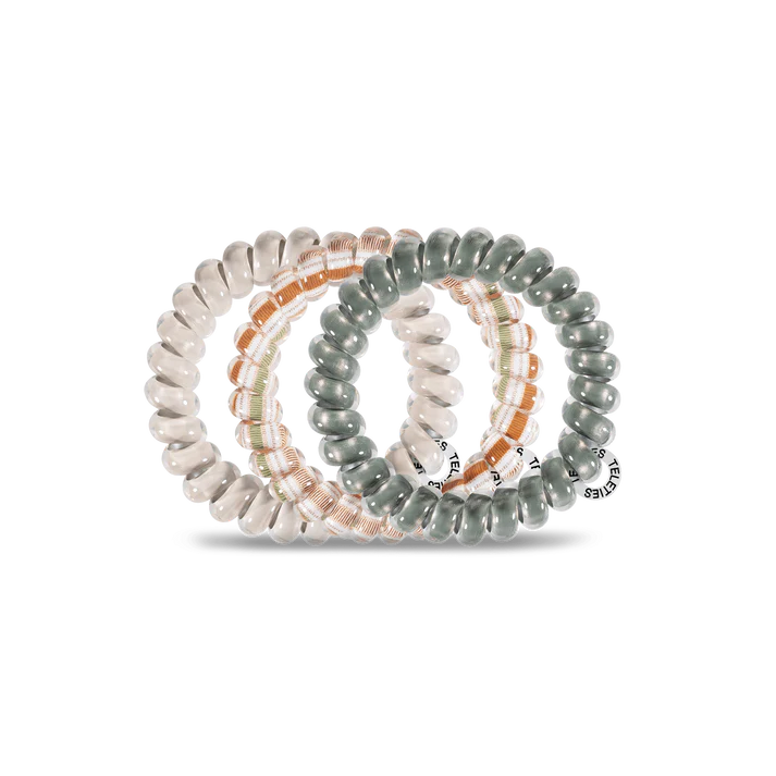 Spiral Hair Coils Large Eucalyptus Hair Ties