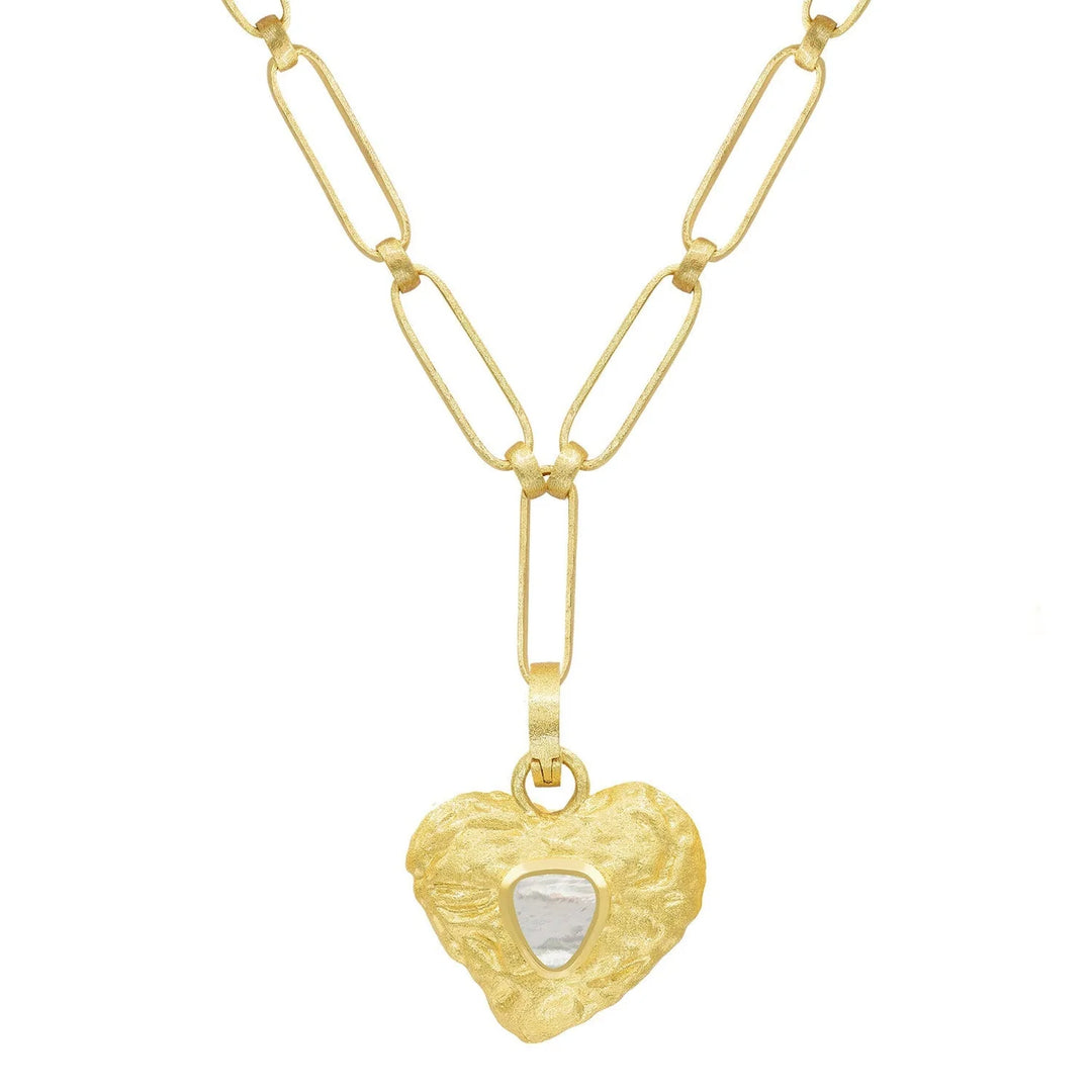 Siena Necklace Flat Mother of Pearl