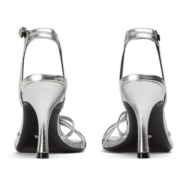 Charm Heel Silver