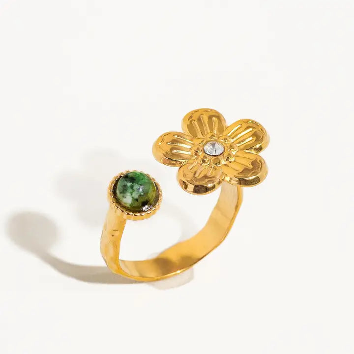 Marigold Non-Tarnish Ring