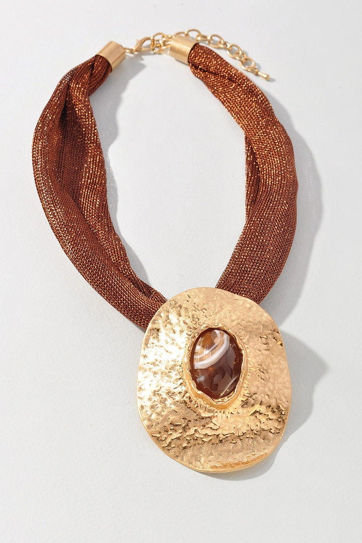 Hampton Necklace Brown