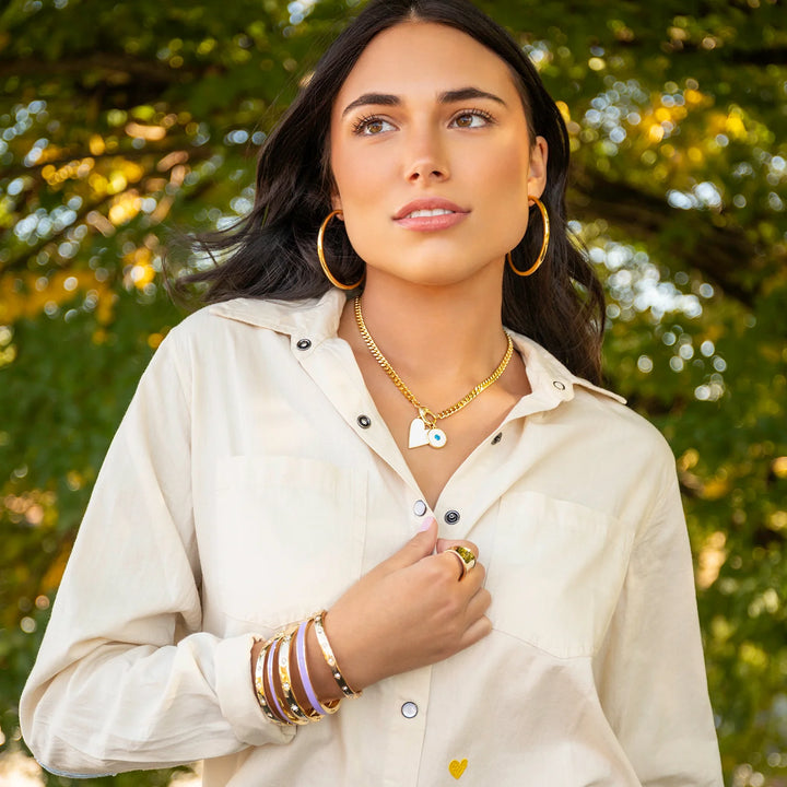 Minnie Bangle Ivory