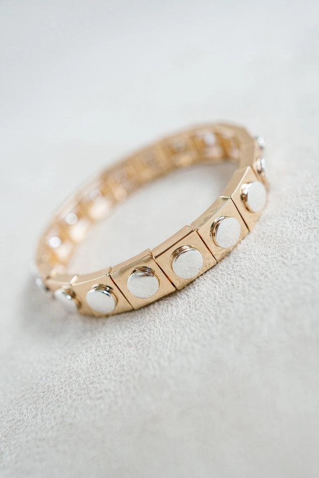 Geometric Bracelet Gold