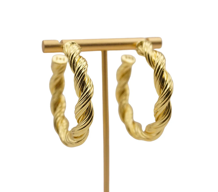 Hot Girl Hoops Gold