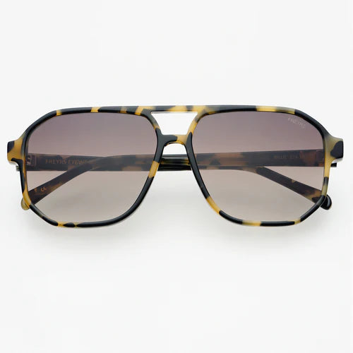Billie Unisex Aviator Sunglasses Tortoise