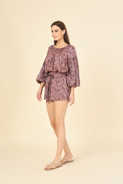 Flora Blouse Marlow In Heather