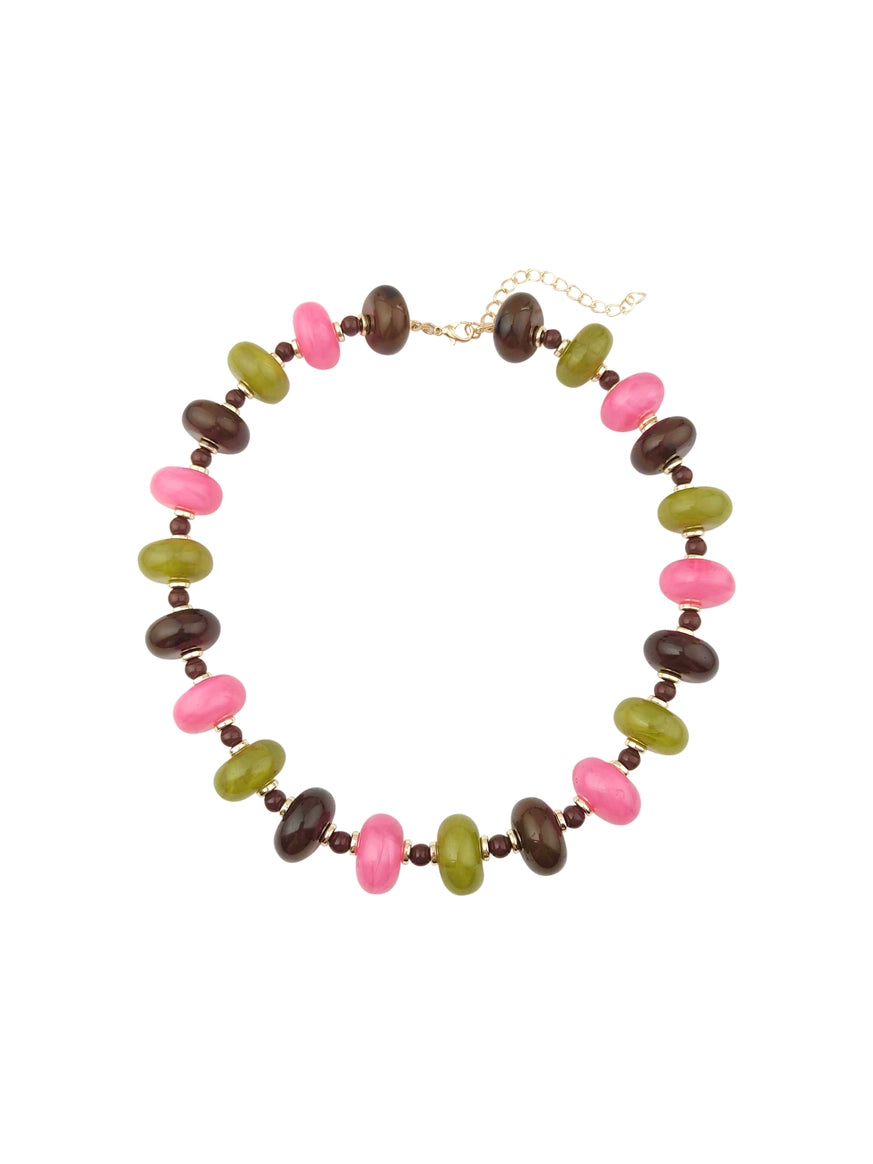 Tati Necklace Pink Mix