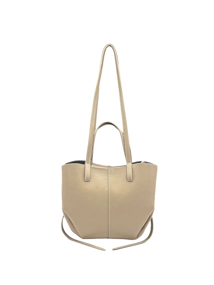 Phoebe Small Genuine Leather Shoulder Bag