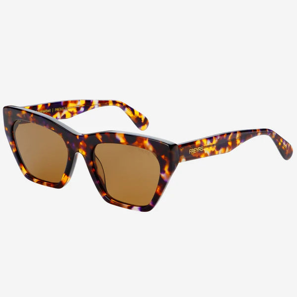 Gia Acetate Cat Eye Sunglasses Tortoise