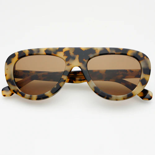 Jetsetter Acetate Womens Aviator Sunglasses Milky Tortoise