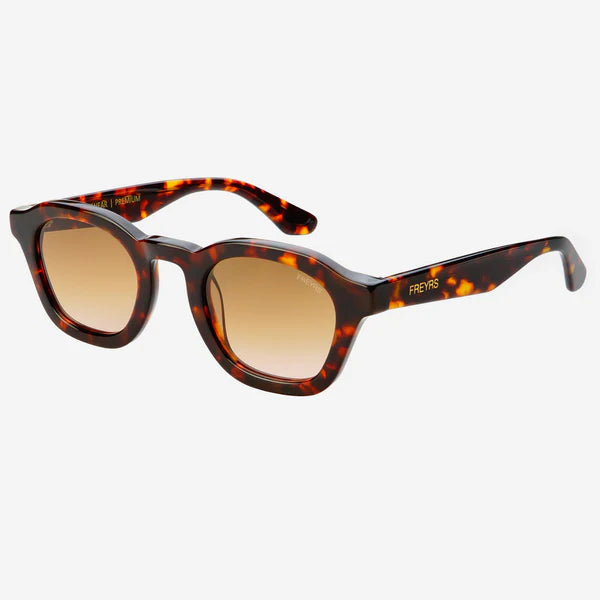Blake Acetate Round Sunglasses Tortoise