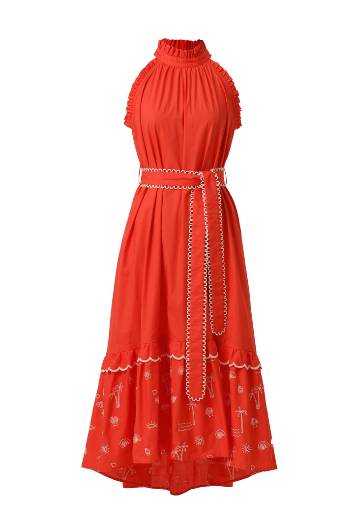 Celine Embroidered Dress