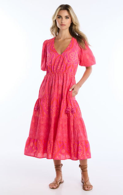 Celeste Dress Pink Bohemia