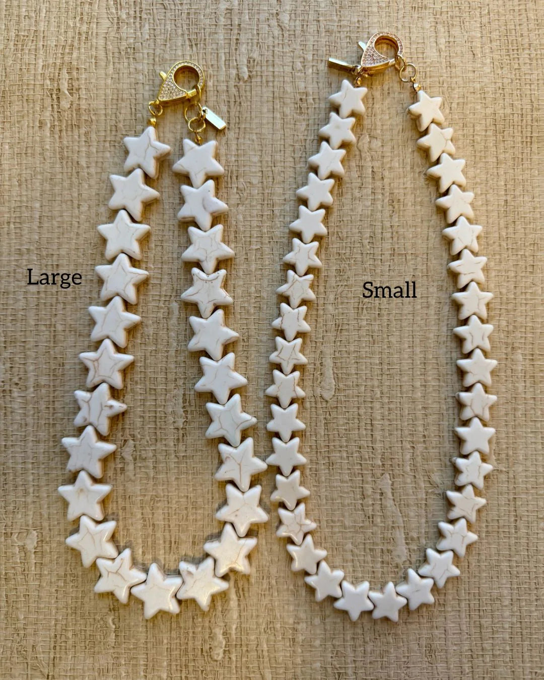 Sea Star Necklace Large Coconut