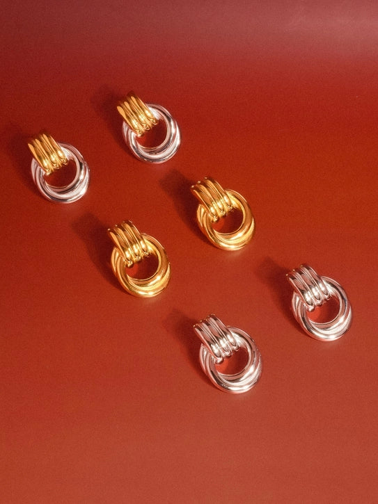 Wanda 18K Gold Non-Tarnish Earring Gold