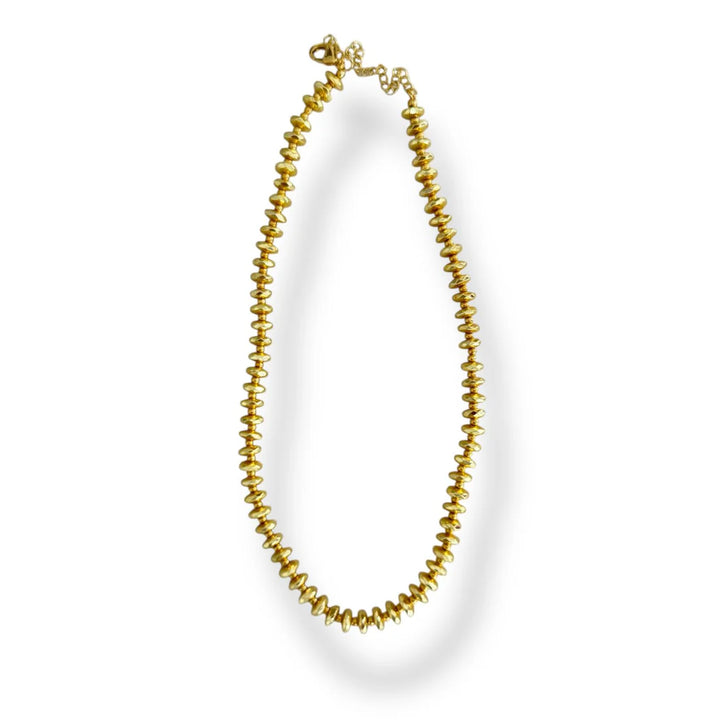 Acacia Necklace Bright Gold