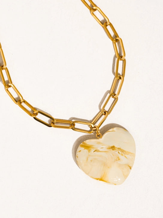 Rouelle Necklace White