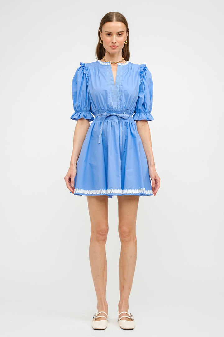 Poppy Coastal Blue Dress