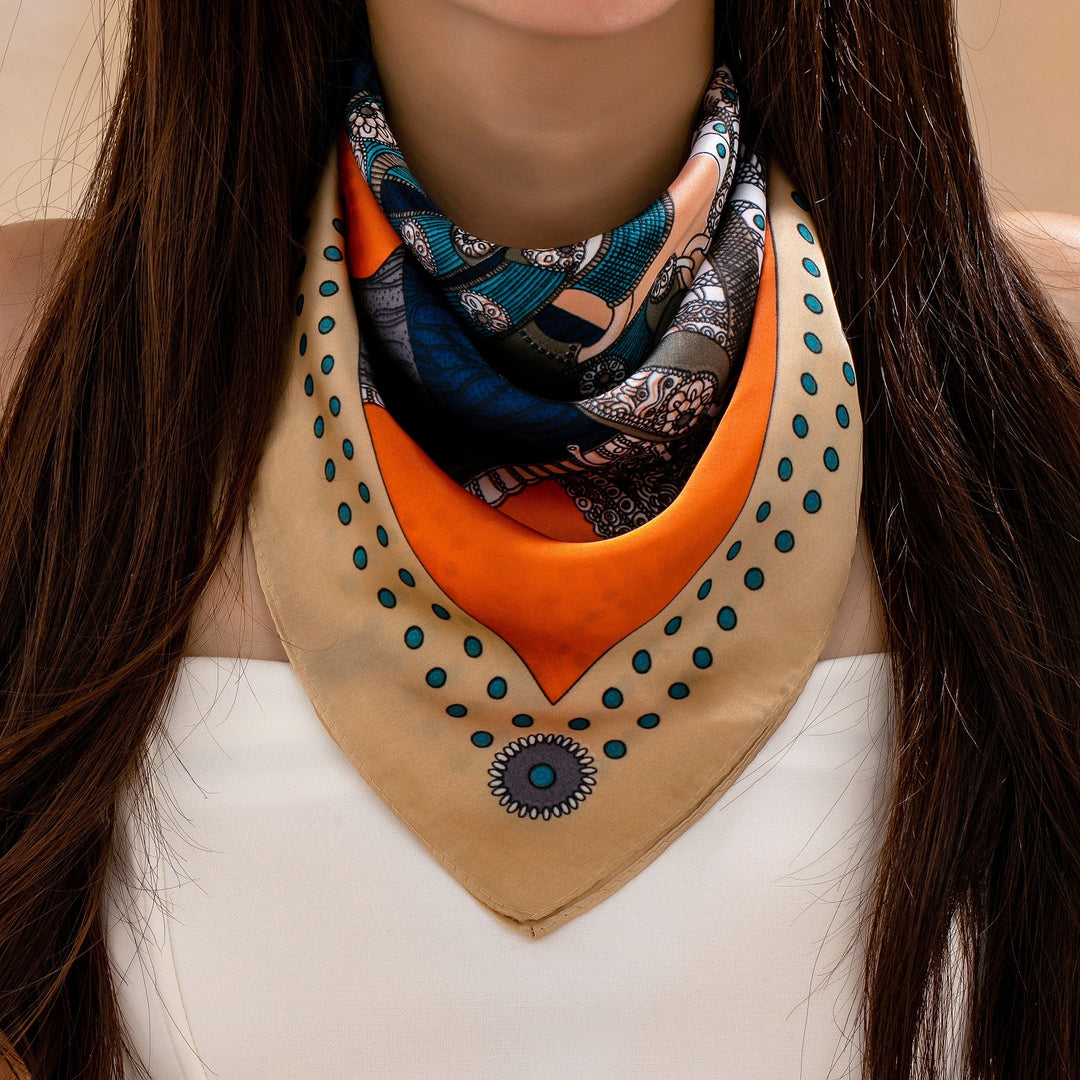 Sadie Equestrian Printed Scarf