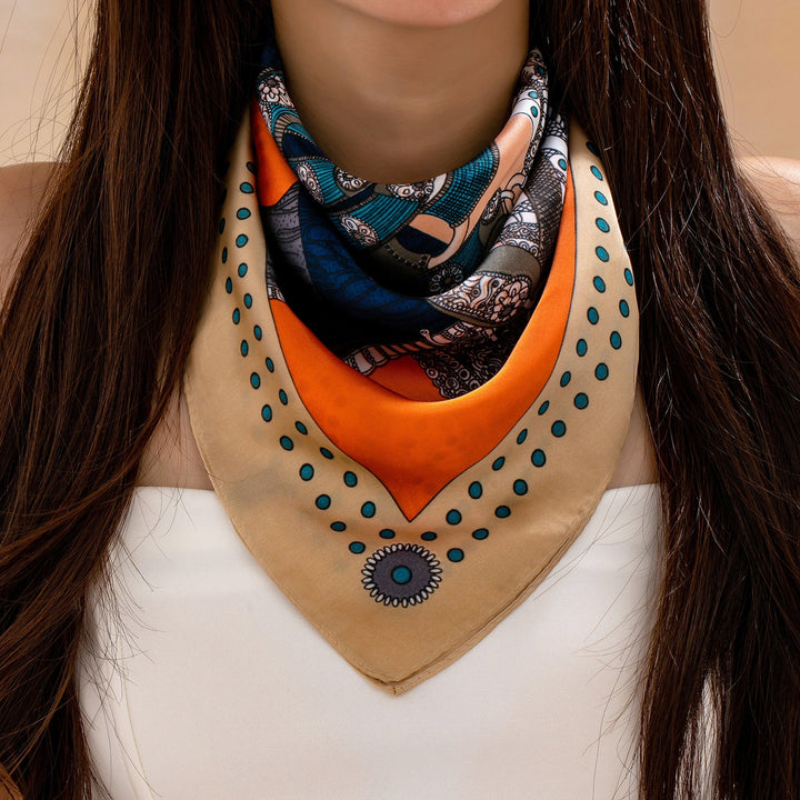 Sadie Equestrian Printed Scarf