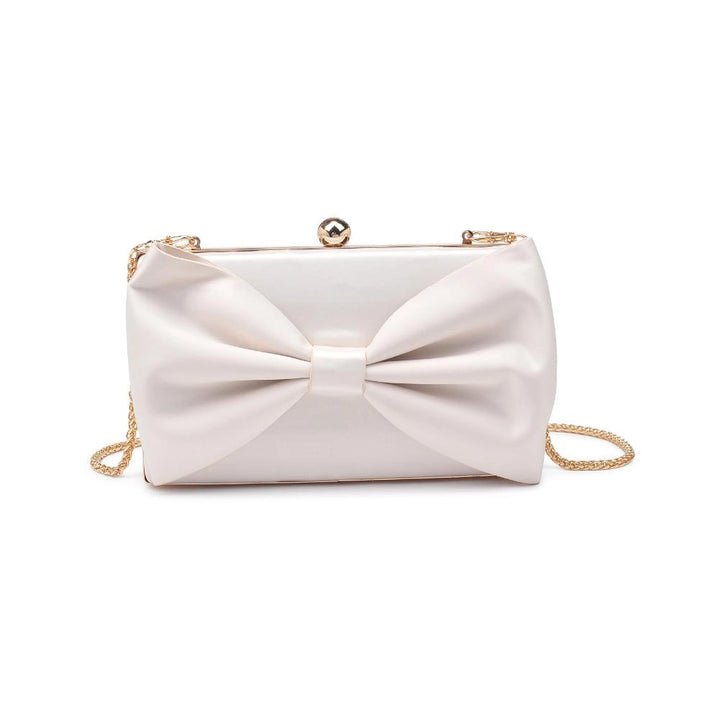 Belle Bow Evening Bag Ivory