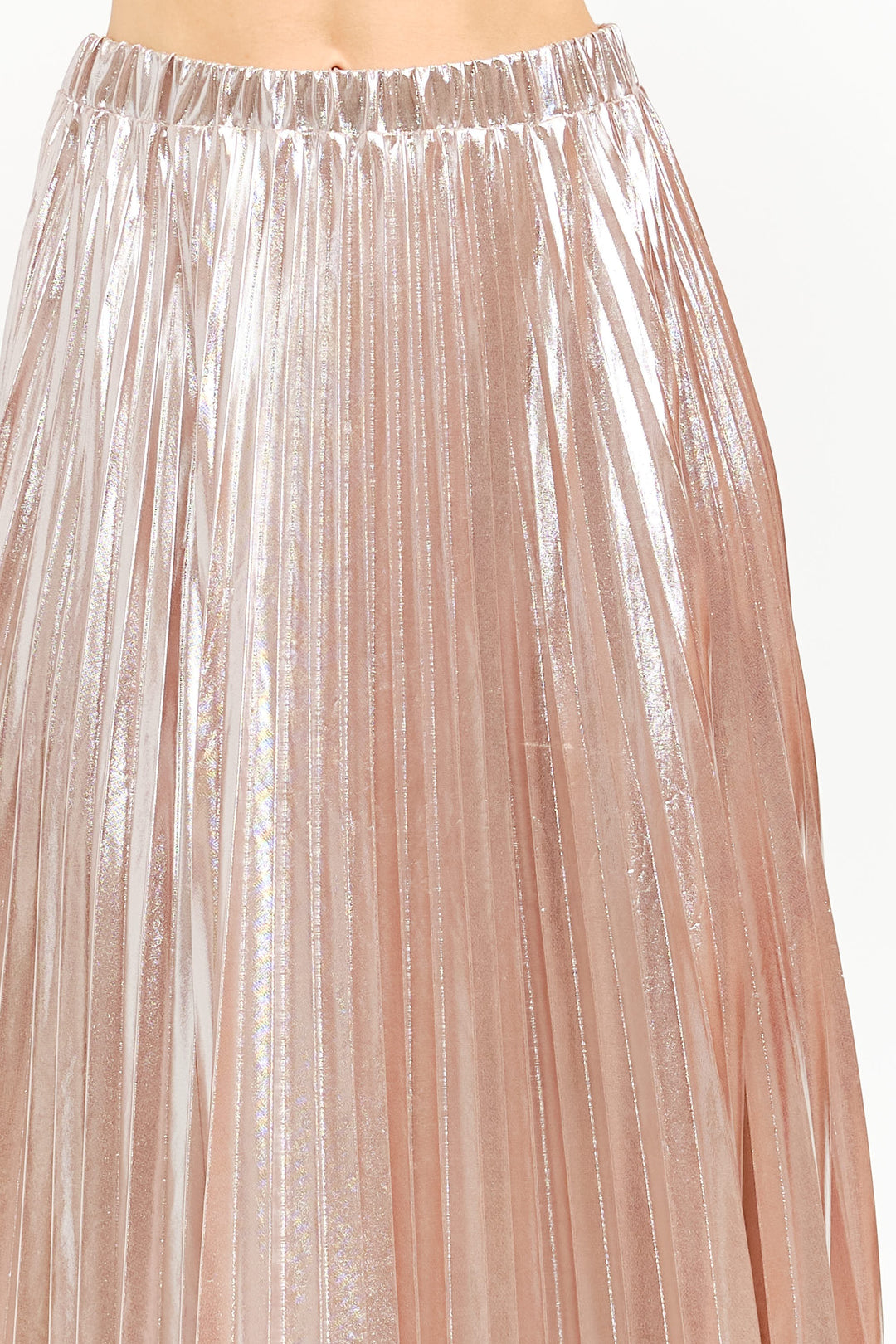 Alessandra Pleated Skirt Blush