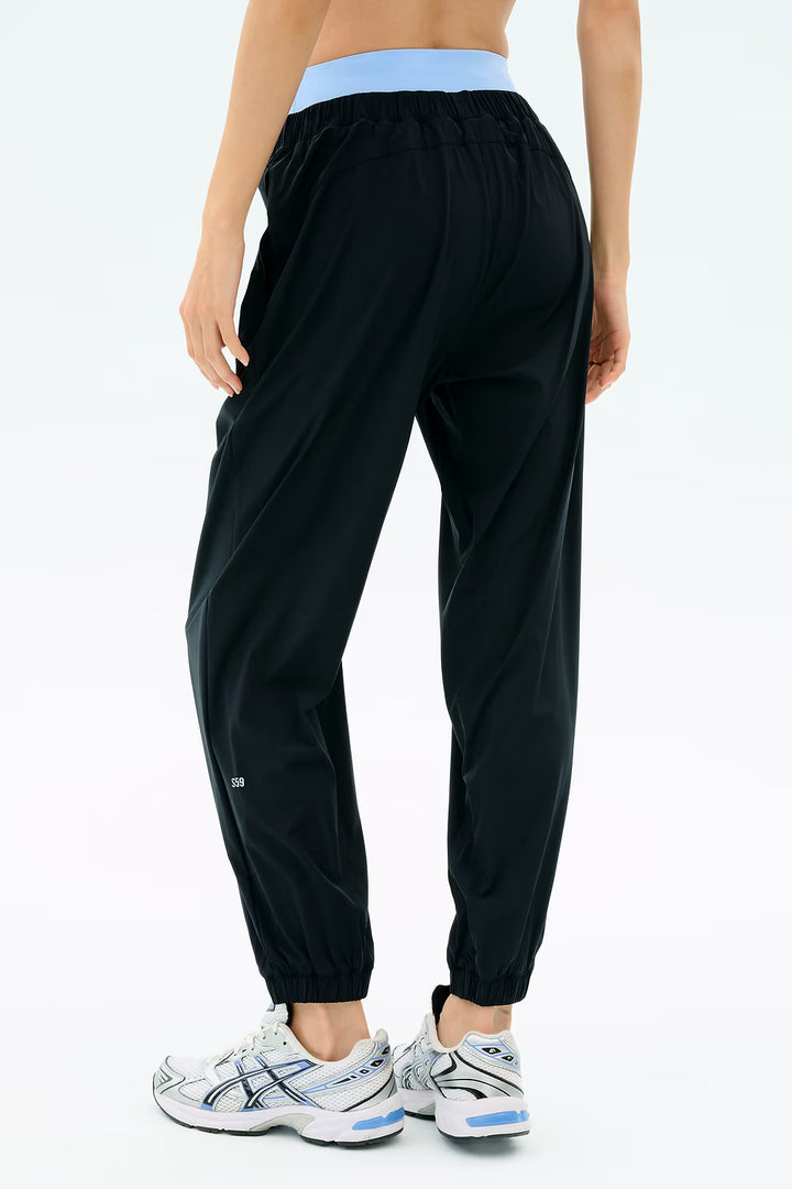 Megan Woven Nylon Jogger