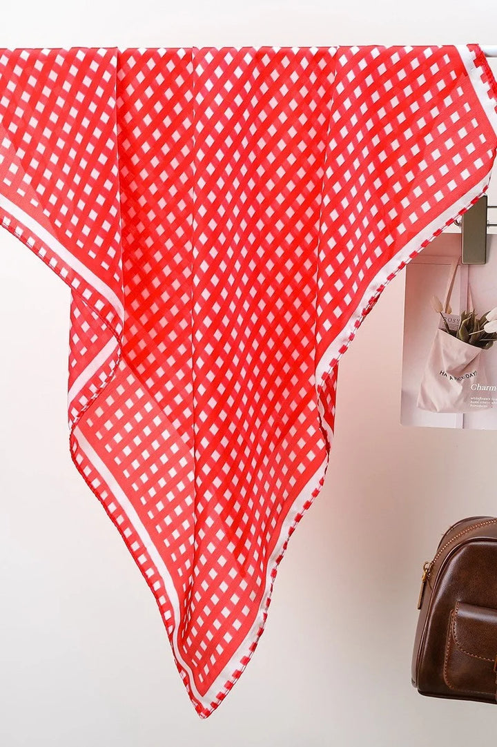Gwen Gingham Scarf