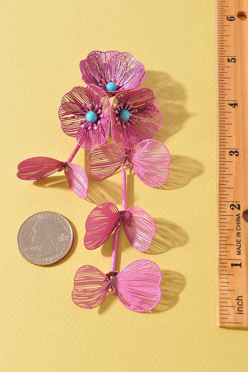 Michaela Earring Purple