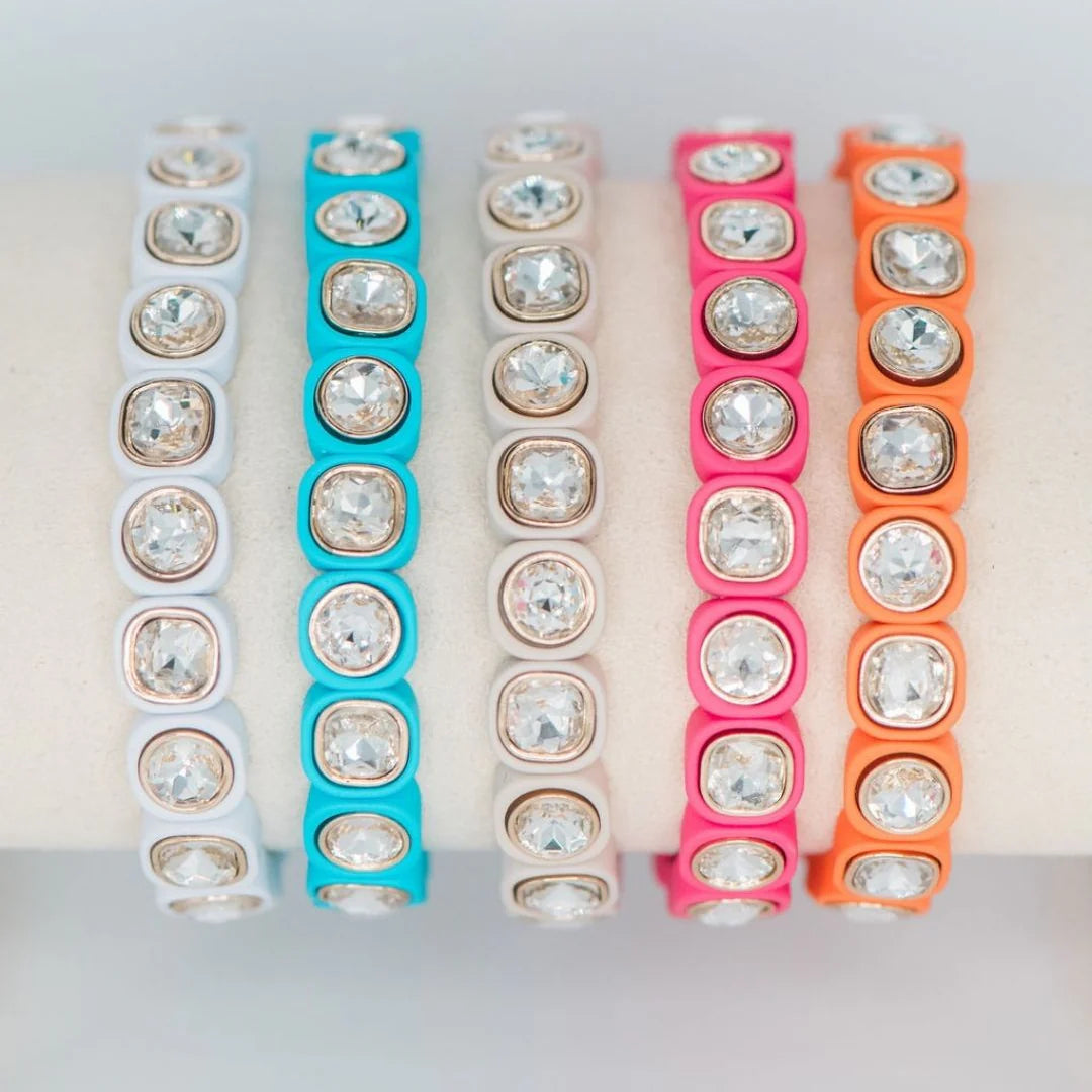 Jelly Pop Bracelet White