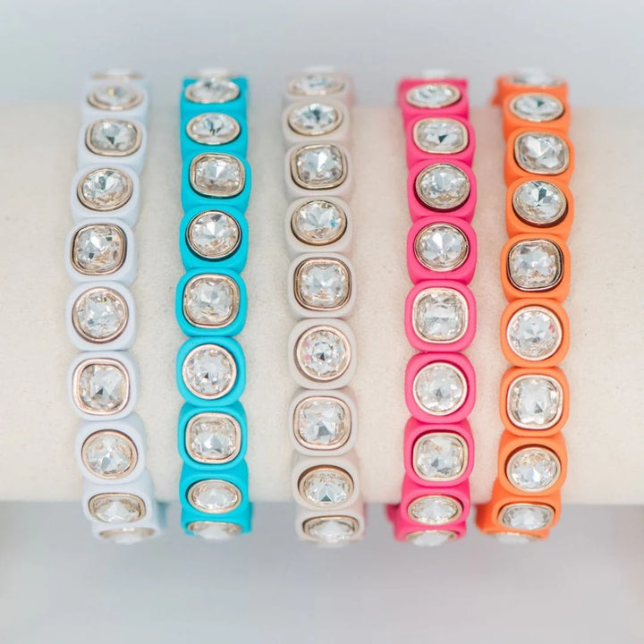 Jelly Pop Bracelet White