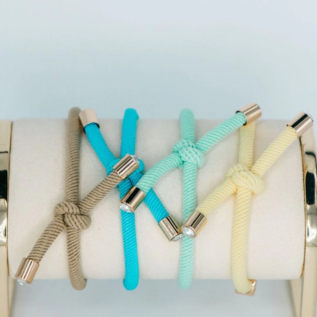 Original Hair Tie Set Caribean Blue