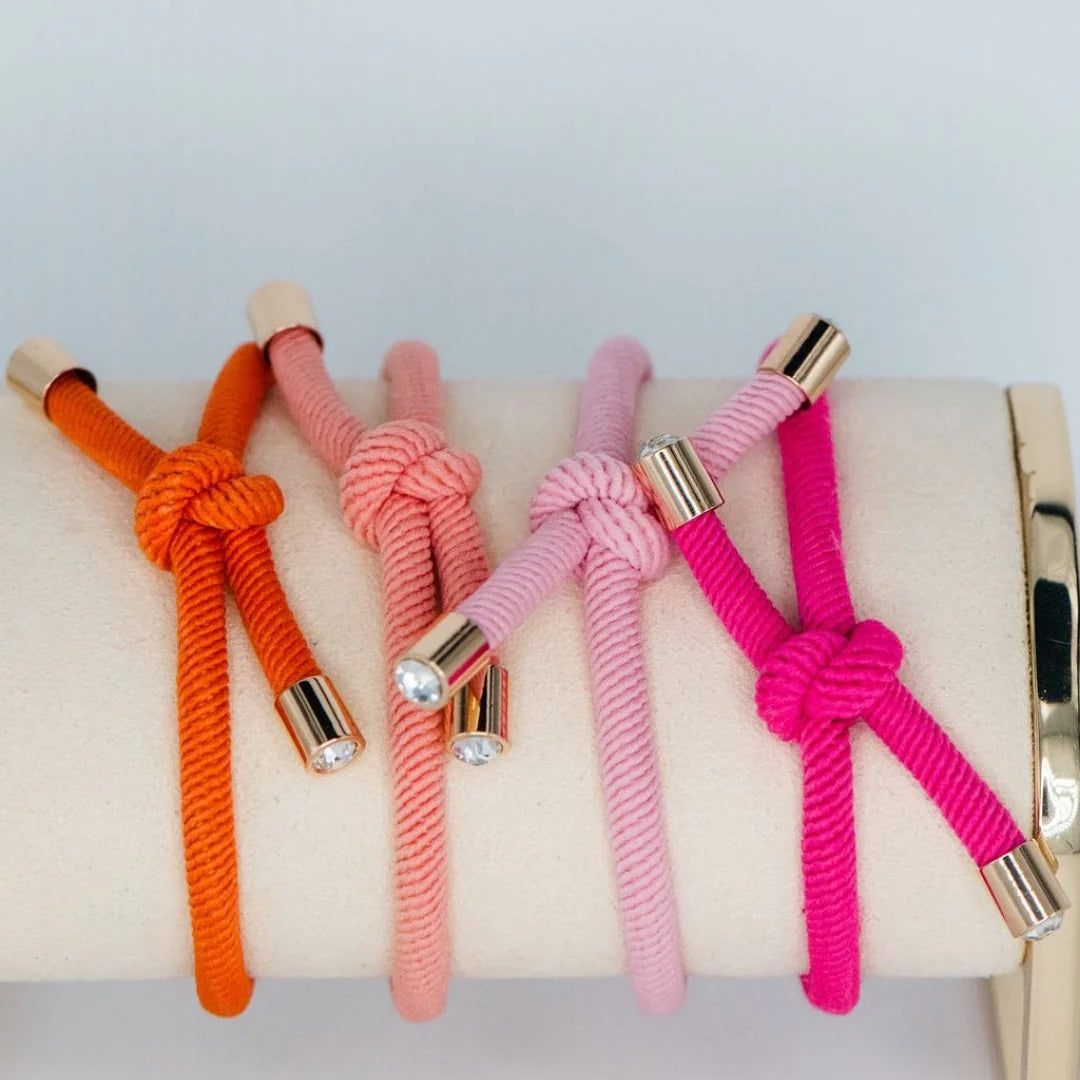 Original Hair Tie Set Coral Sunset