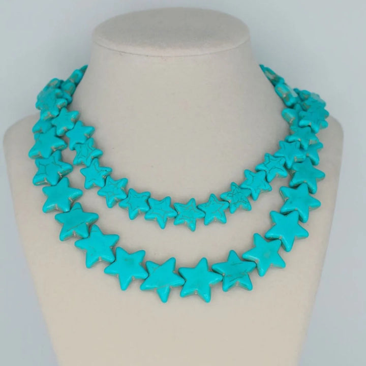 Sea Star Necklace Large Turquoise