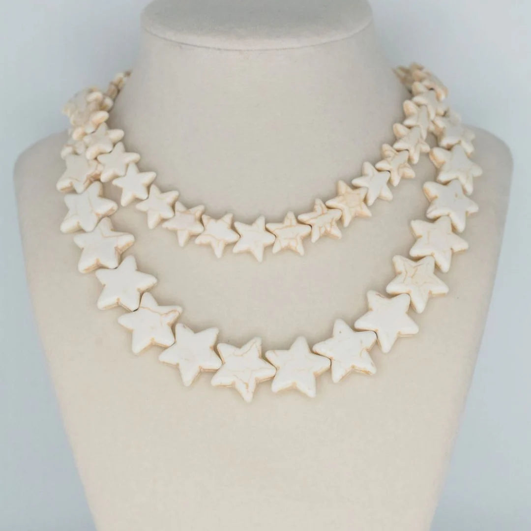 Sea Star Necklace Large Coconut