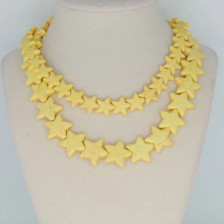 Sea Star Necklace Small Yellow
