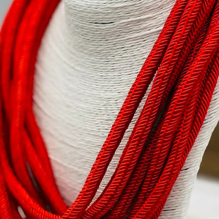 Original Slub 8 Strand Necklace Red