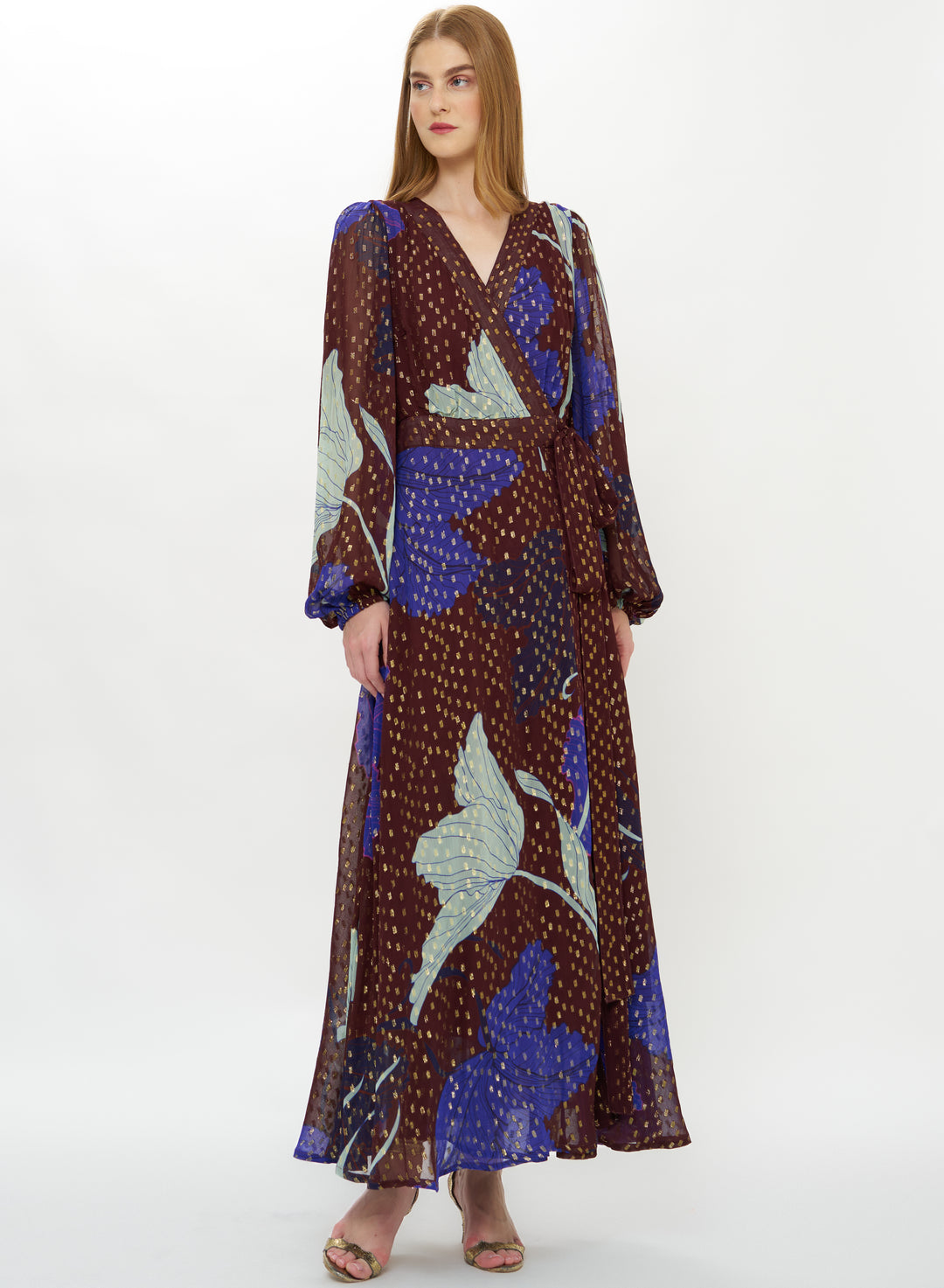 Wrap Dress Hague Cobalt