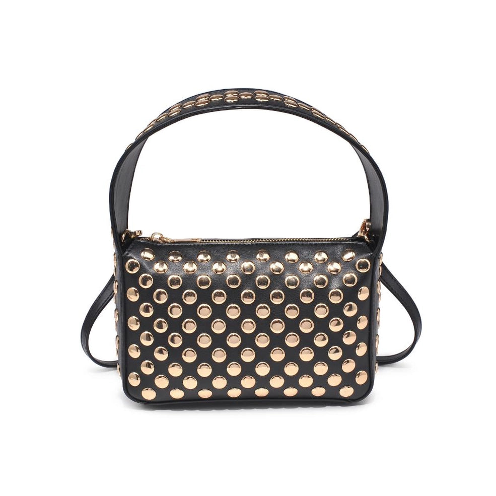 Isabel Studded Crossbody Black