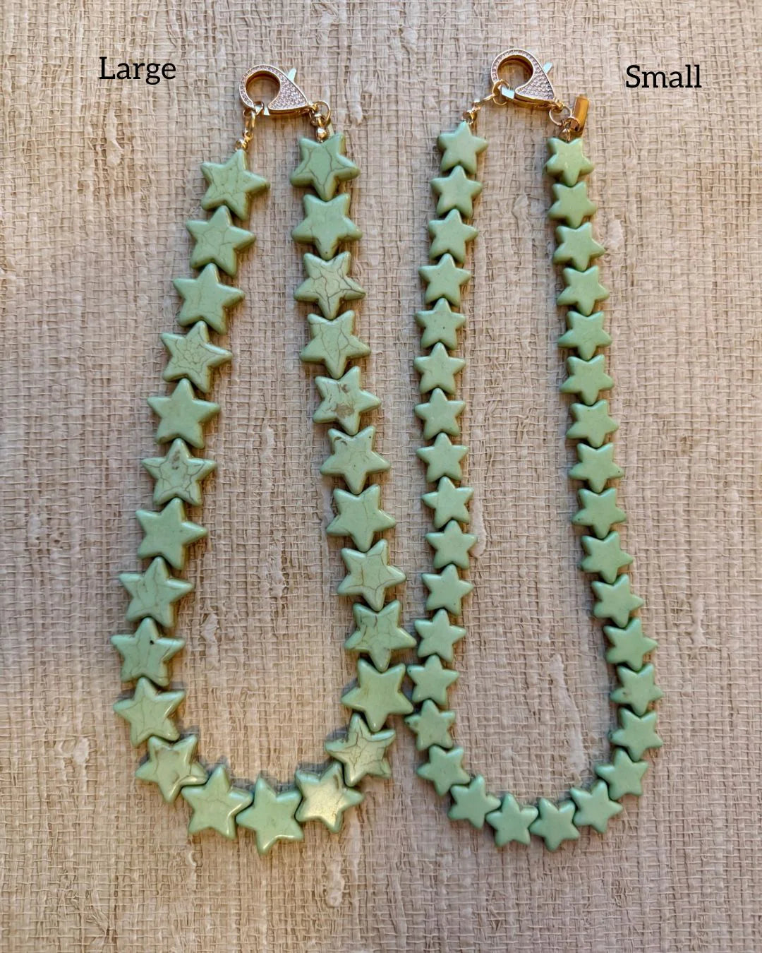 Sea Star Necklace Small Green