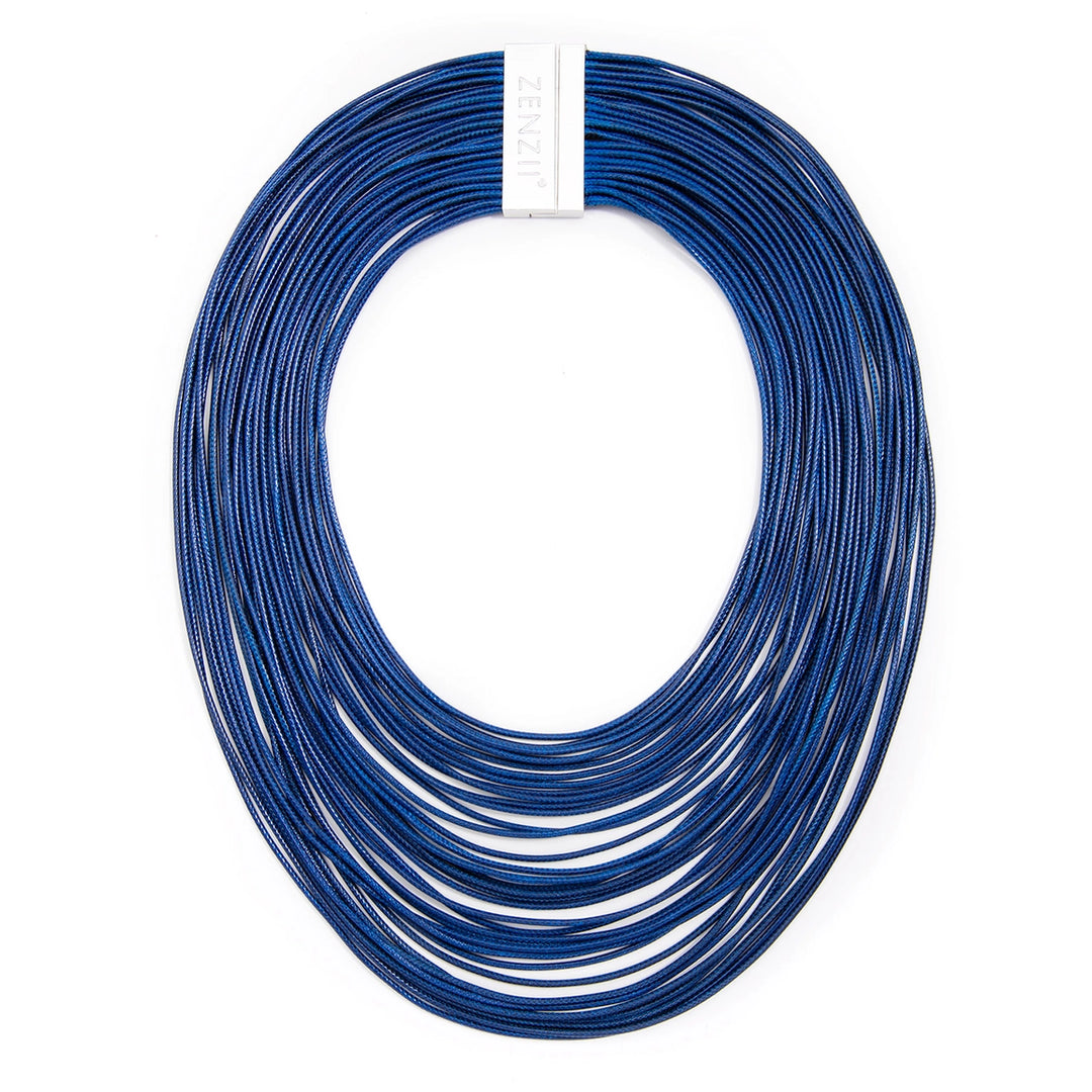Tight Rope Necklace Navy