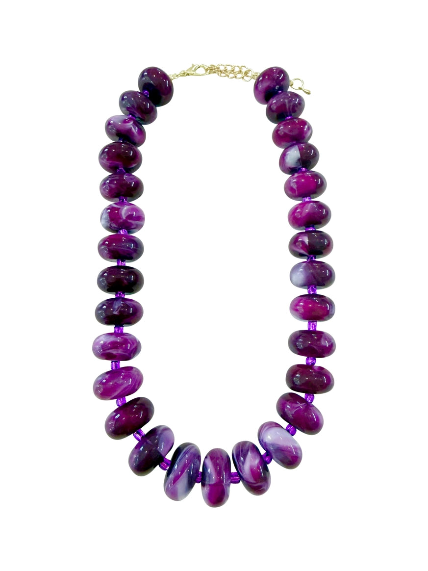 Annie Necklace Purple