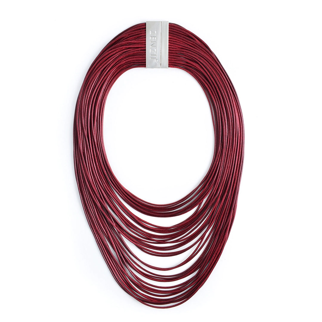 Tight Rope Necklace Ruby