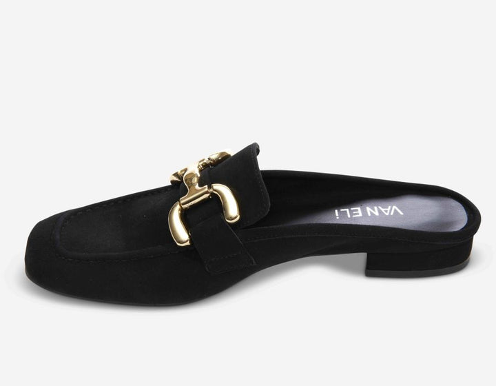 Shaine Loafer Black Suede