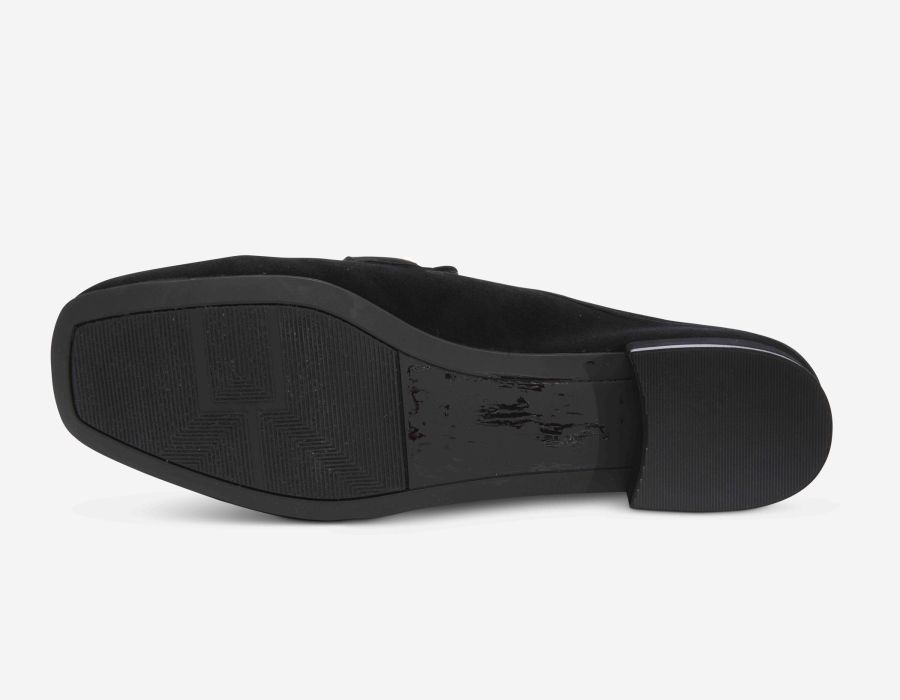 Shaine Loafer Black Suede